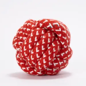 Skatrs Ball Shaped Rope Chew Toy