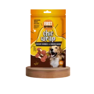 First Bark Calcium Dumbbell And Chicken Wrap 70gm