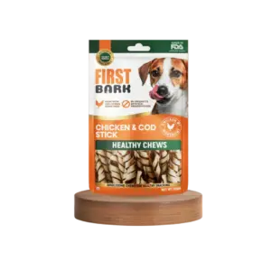 First Bark Chicken Cod Stick Dog Treats