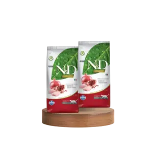 Farmina N&D Prime Chicken & Pomegranate Grain Free Adult Cat Dry Food 10kg(5kg*2)