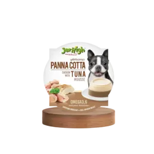 JerHigh Chicken with Tuna Mousse Dog Food 70 gm(12 packets)