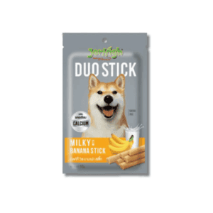 JerHigh Milky With Banana Duo Stick Dog Treat