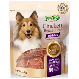 Jerhigh Breast Sliced Jerky Dog Treat 250 gm