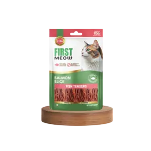 First Meow Salmon Slice Jerky Cat Treat