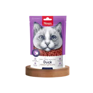 Wanpy Soft Oven-Roasted Duck Jerky Strips - Cat Treats