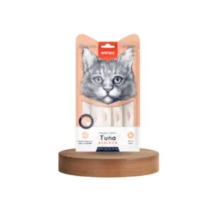 Wanpy Tuna & Salmon Cat Creamy Treat