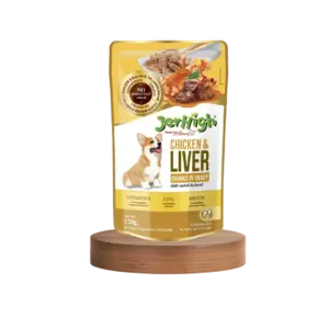 JerHigh Chicken and Vegetable in Gravy 120gm