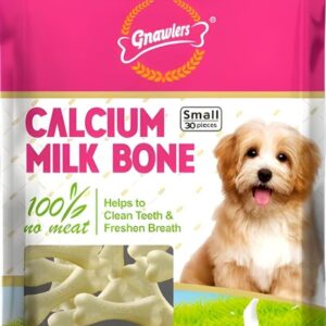 GNAWLERS All Life Stages Calcium 30 in 1 Milk Bones Dog Treats, 270 g