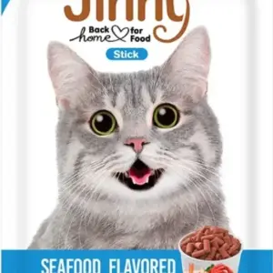 Jinny Cat Treats – Seafood (35g)(12 packets)