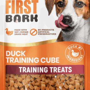 First Bark Duck Training Cubes Jerky Dog Treat 70gm