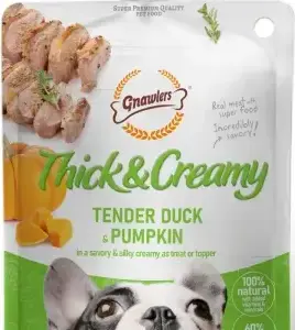Gnawlers Tender Duck and Pumpkin Thick and Creamy Dog Treats