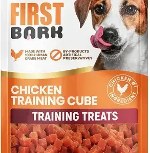 First Bark Chicken Training Cubes Dog Treat