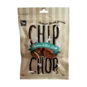 Chip Chops Chicken & Codfish Rolls, 70 gm