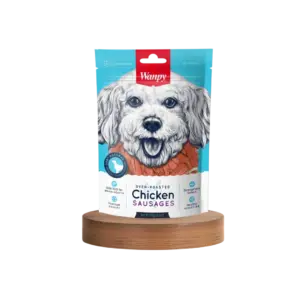 Wanpy Oven Roasted Chicken Sausages Dog Treats