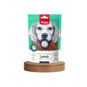 Wanpy Soft Oven-Roasted Lamb Jerky Slices - Dog Treats