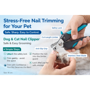 Nail clipper for dog and cat