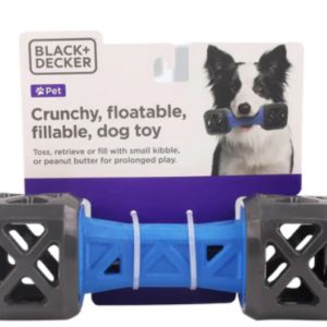 B+D DUMBBELL LEAK FLOATABLE TPR CRUNCH TOY