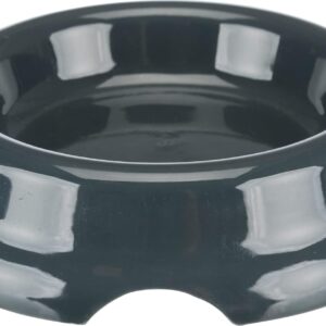 Trixie Plastic Bowls for Cats, Light Weight Feeding Bowl, Non-Toxic Quality Material, Non-Slip Base, Dishwasher Safe, Assorted Colours (Any 2 Color Bowl), 200 ml (Pack of 2)