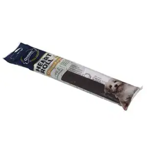 Chicken-flavored dog treat in 5-inch size for dogs' dental health.